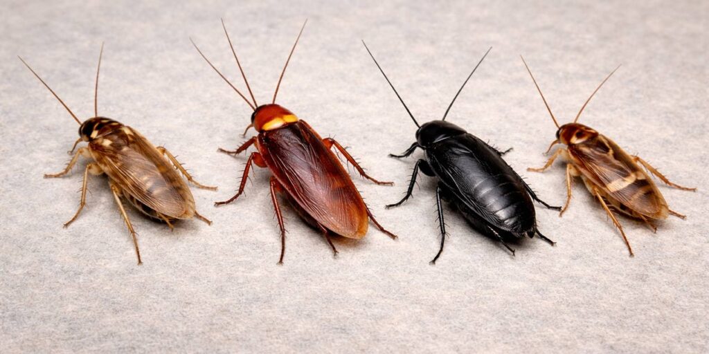 hamam böceği türleri